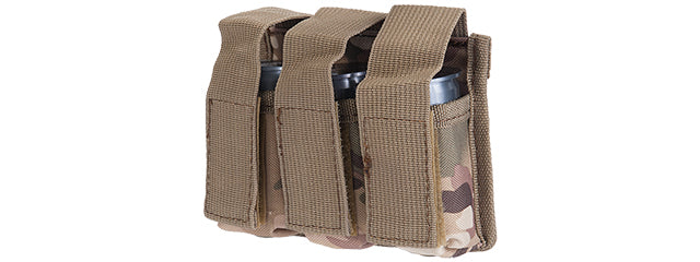 Lancer Tactical - Triple Molle M203 40mm Grenade Pouch
