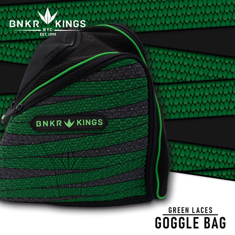 Bunker Kings Supreme Goggle Bag Green