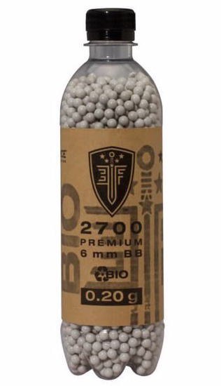BIO Elite Force Premium 6 mm Airsoft BBS Munición 5000 unidades .20-.32 gramos