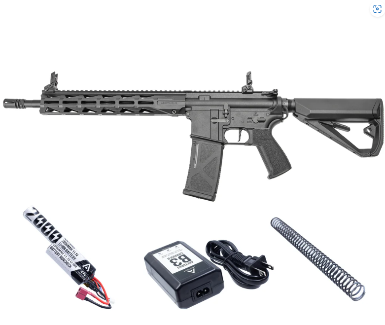 ARCTURUS LWT MK-III Carbine 12" SPORT AEG SE Black Starter Pack