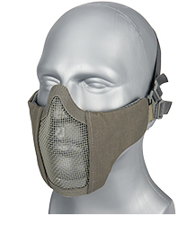 Steel Mesh Nylon Lower Face Mask