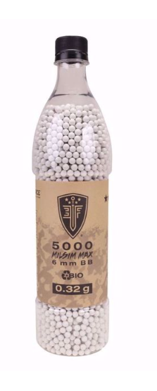 BIO Elite Force Premium 6 mm Airsoft BBS Munición 5000 unidades .20-.32 gramos