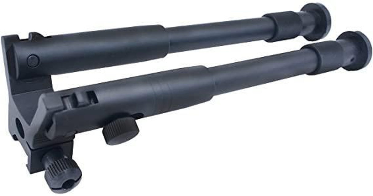 Bípode plegable Matrix de metal para Picatinny y rieles accesorios de 20 mm con pies de goma