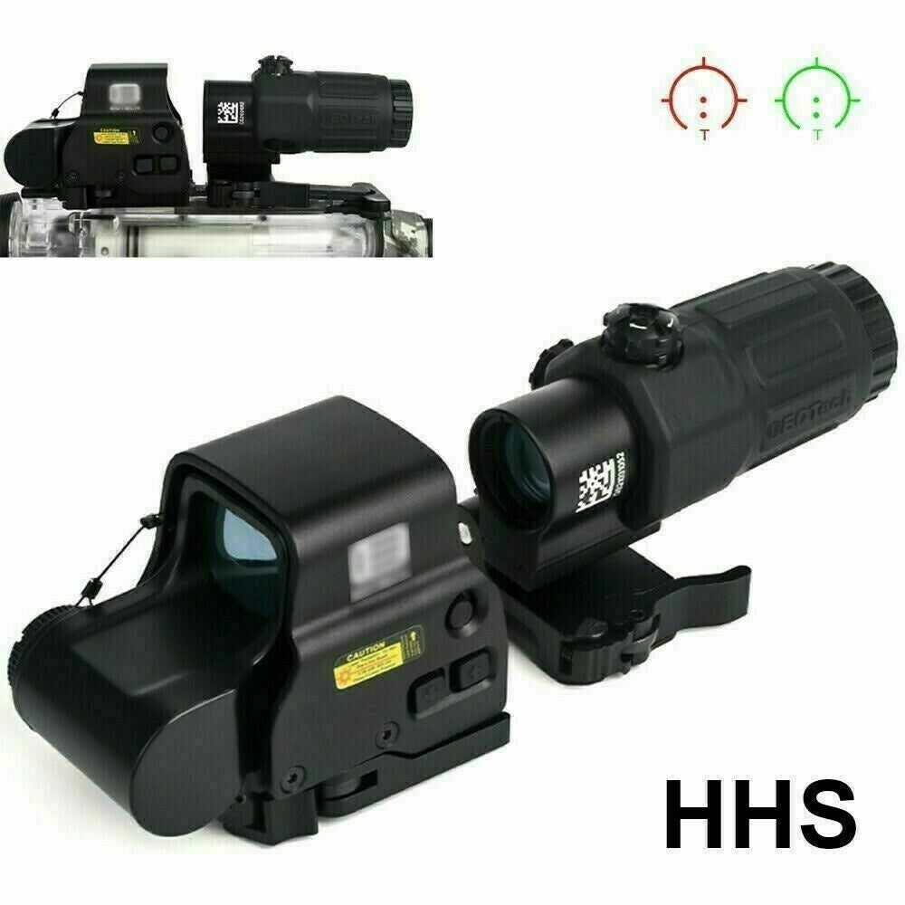 WADSN - EXPS de mira híbrida holográfica EoTech con lupa G33
