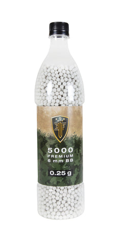 BIO Elite Force Premium 6 mm Airsoft BBS Munición 5000 unidades .20-.32 gramos