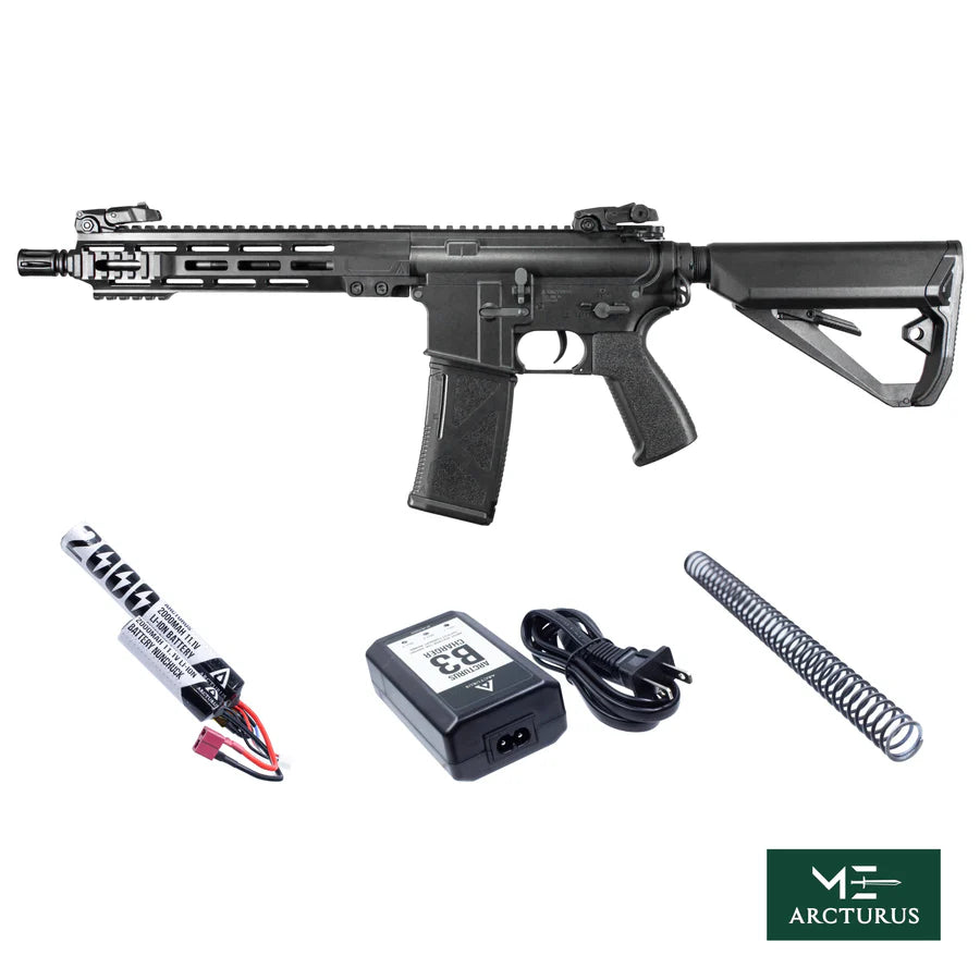 ARCTURUS LWT MK-I CQB 10" AEG SPORT Black Starter Pack ARC SE®