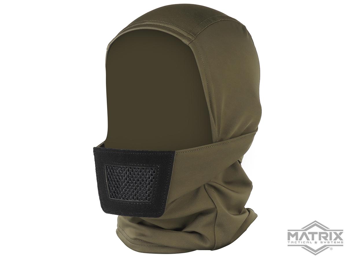 Matrix Knight Balaclava Headgear w/ Mesh Mouth Protector (Color: Tan)