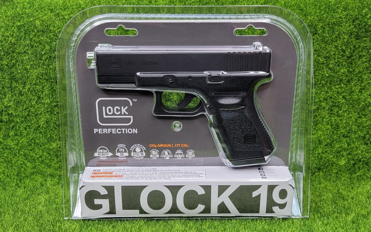 Glock G19 Gen 3 CO2 NBB Airsoft Pistol - Black Glock G19 Gen 3 CO2 NBB Airsoft Pistol - Black