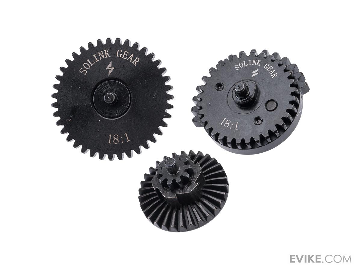 Solink Motor CNC Steel Gear Set for Airsoft AEG Rifles