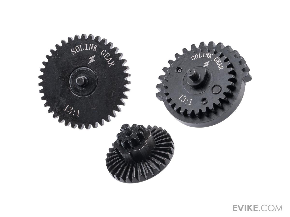 Solink Motor CNC Steel Gear Set for Airsoft AEG Rifles
