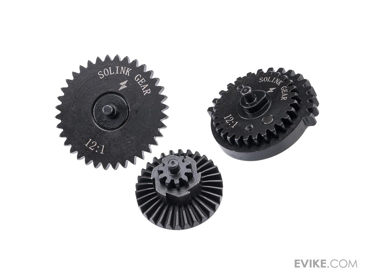 Solink Motor CNC Steel Gear Set for Airsoft AEG Rifles