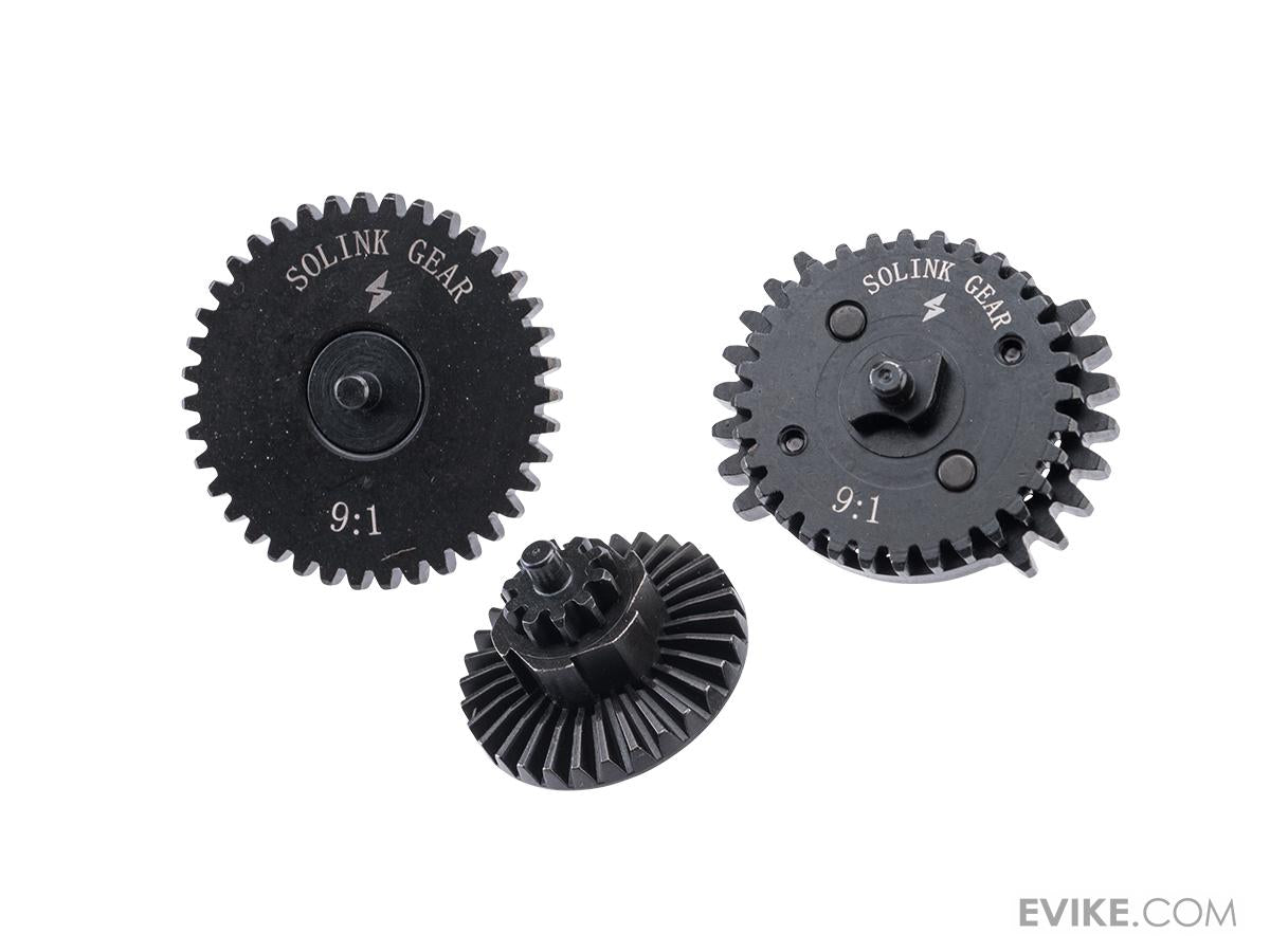 Solink Motor CNC Steel Gear Set for Airsoft AEG Rifles