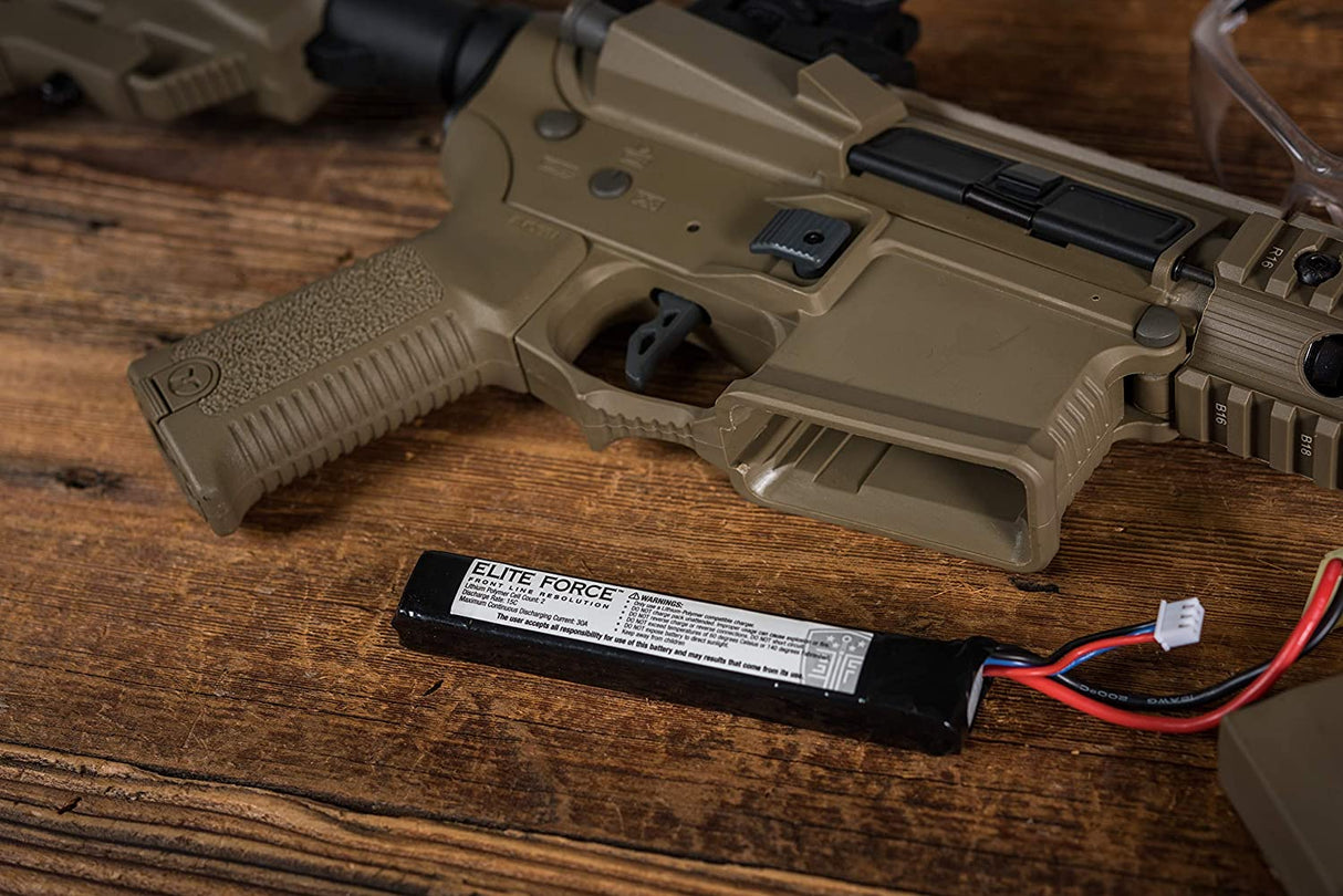 Elite Force Airsoft Batería para pistolas Airsoft eléctricas BB de 6 mm, 8,4 V NiMH 1600 mAh, mariposa, talla única (2211010)