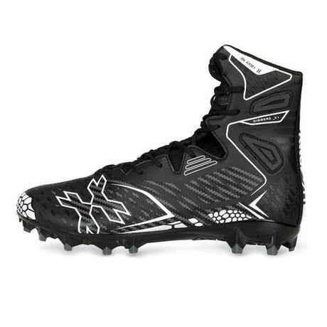 HK ARMY - Diggerz_X 1.5 Hightop Cleats - Black/Grey