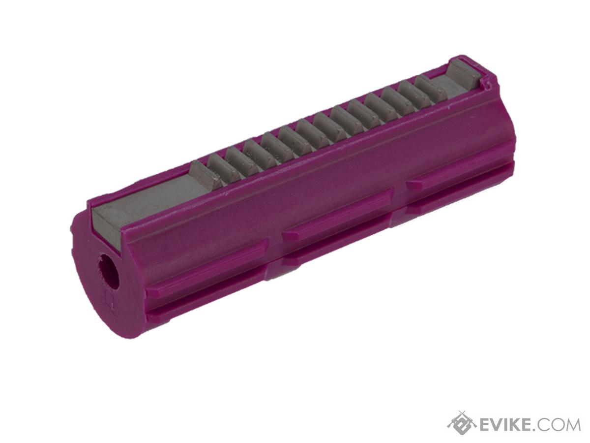 Pistón POM reforzado King Arms con dientes de metal completo para Airsoft AEG