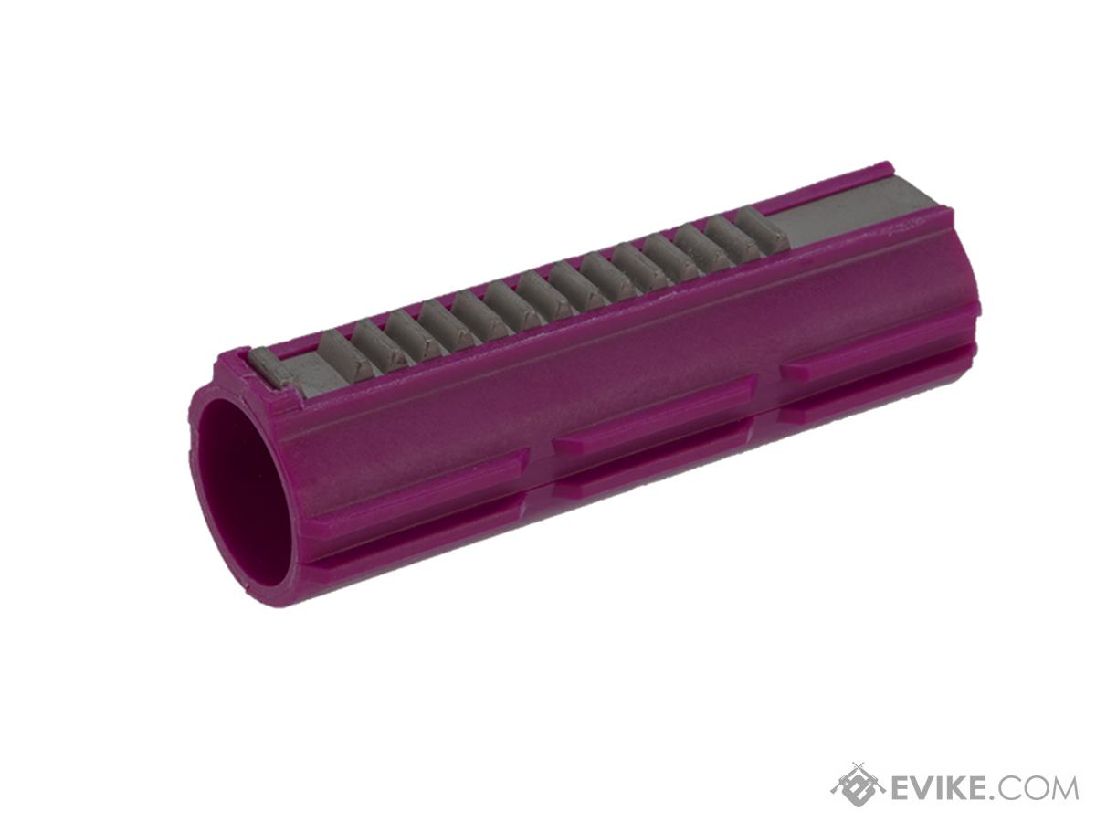 Pistón POM reforzado King Arms con dientes de metal completo para Airsoft AEG