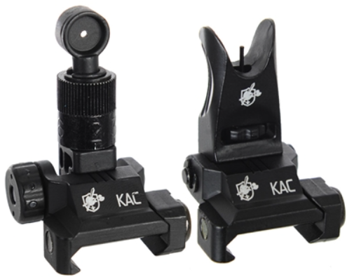 ARMAMENTO DE CABALLEROS - Miras de hierro de respaldo micro KAA