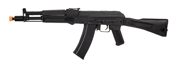 Lancer Tactical AK-Series AK-105 AEG Rifle Airsoft con culata plegable (negro)