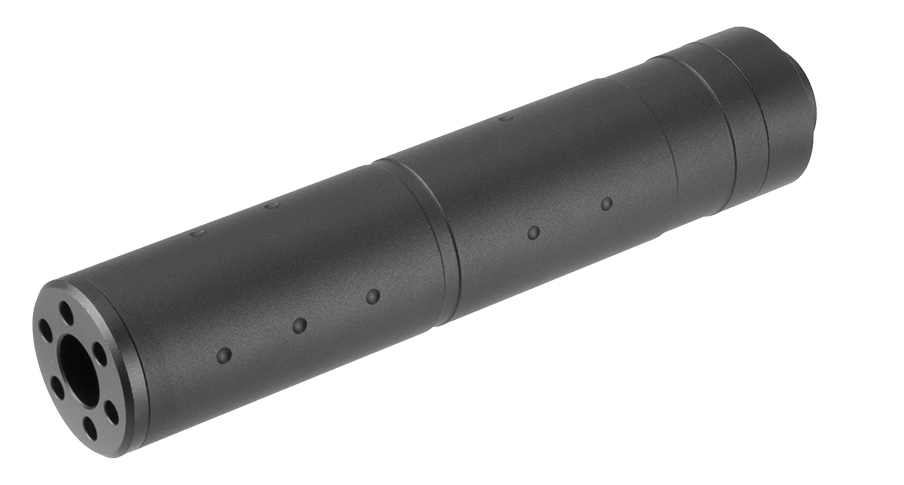 LANCER TACTICAL 155MM ALUMINUM DOT MOCK SUPPRESSOR (BLACK)