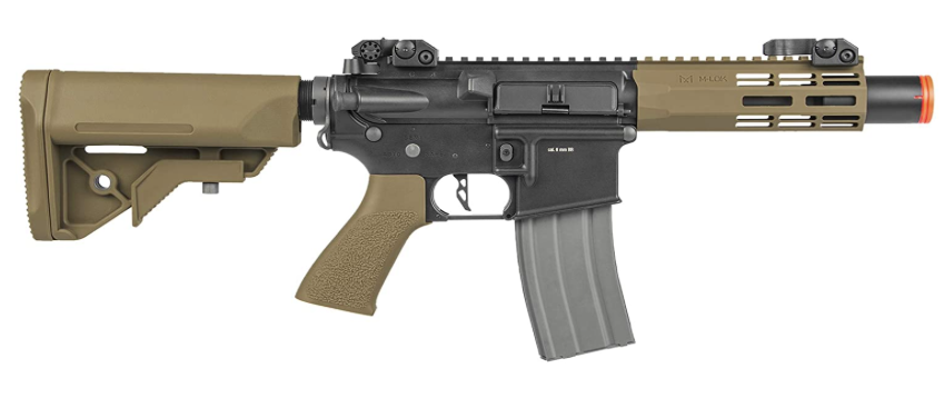 Elite Force M4 CQC Negro y Bronceado