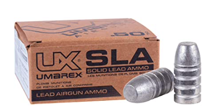UMAREX - SLA .50 Caliber Pellet Gun Air Rifle Pellets, for The Hammer Air Gun (20 Count)