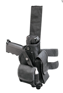 TiPX Black Tactical Leg Holster