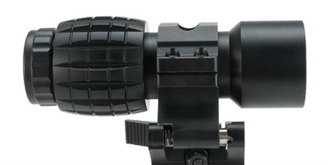 Tactical 3X Magnifier Scope with QD Flip-to-Side Mount