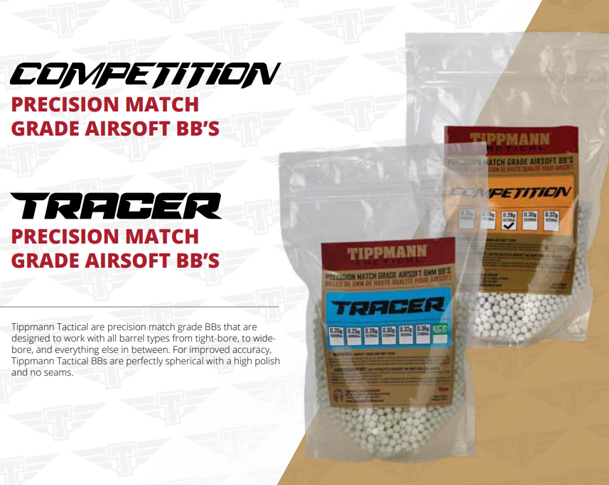Tippmann Tactical - BB's TRACER Precision Match Grade Airsoft de 6 mm