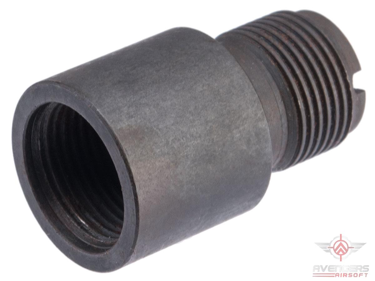 Adaptador de barril roscado de 14 mm negativo a 14 mm positivo de los Vengadores