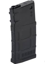 Avengers - Cargador de polímero para rifles Airsoft AEG serie SR-25