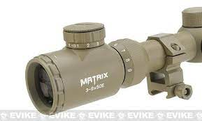 MATRIX - 3-9x50 Illuminated Reticle Sniper Scope