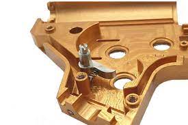 Aztech Innovations Pestillo antirretroceso híbrido de acero inoxidable para cajas de cambios V2/V3 Airsoft AEG