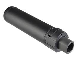ECHO1 - Extensión de cañón de desmontaje rápido MK1 SR556 en negro - OEM de Madbull Airsoft
