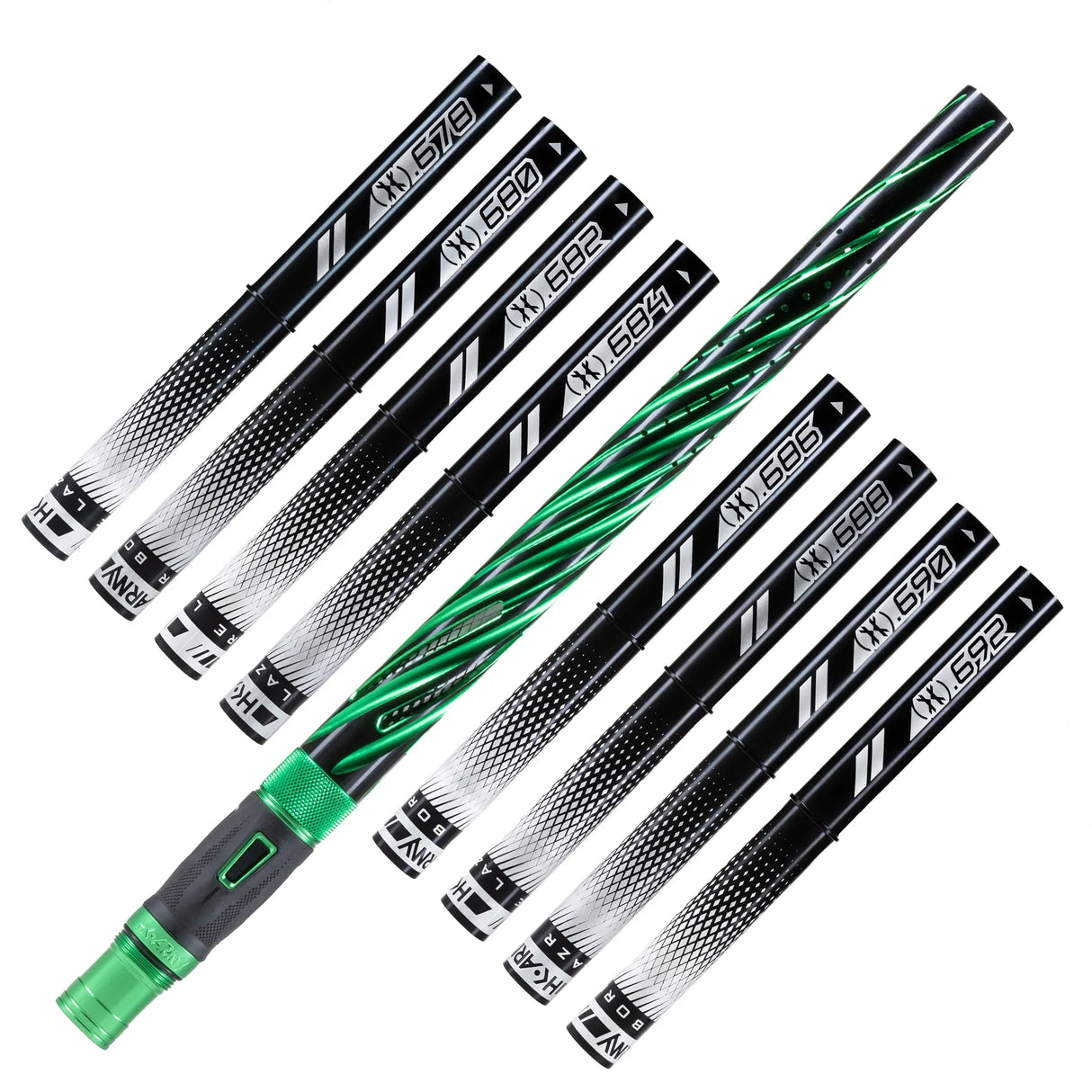 HK Army - LAZR Elite Barrel Kit - "Orbit" - AutoCocker Threads 15"
