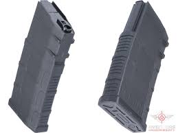 Avengers - Cargador de polímero para rifles Airsoft AEG serie SR-25