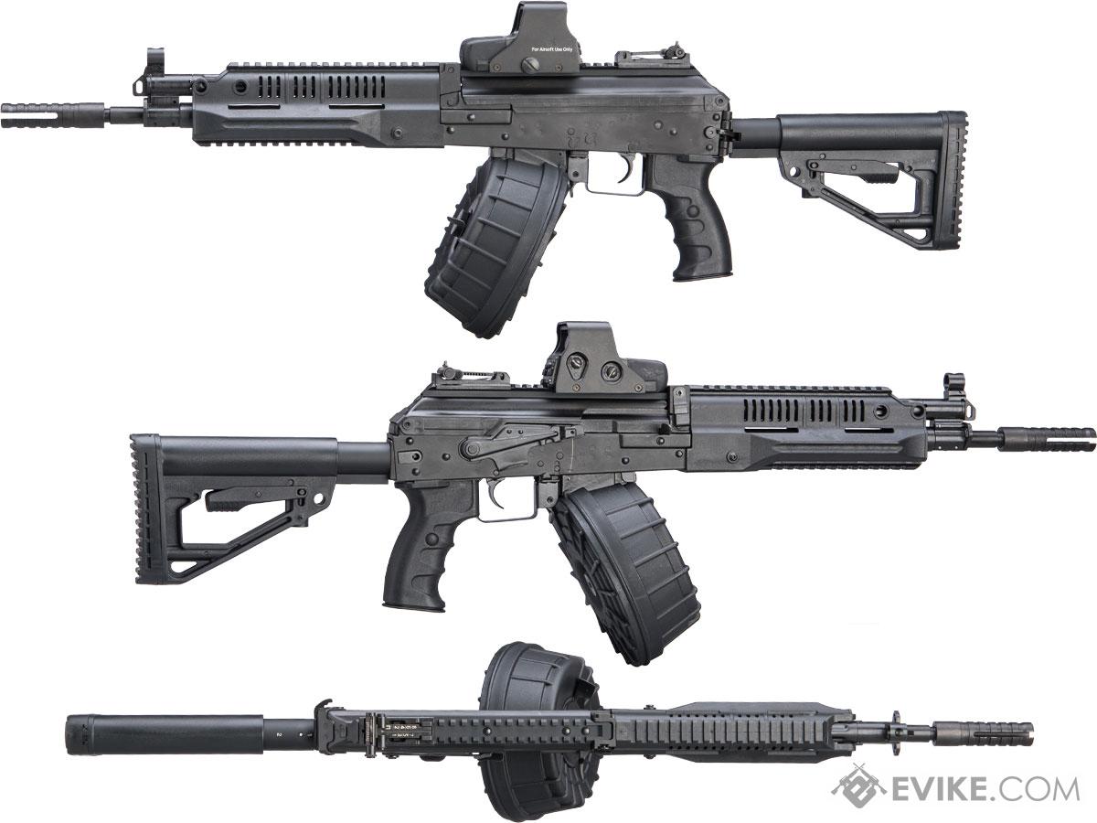 LCT RPK LCK-16 Airsoft AEG de acero con tubo de culata plegable lateral