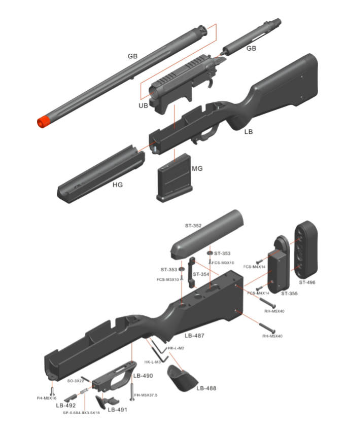 Amoeba Striker AS-01 Francotirador