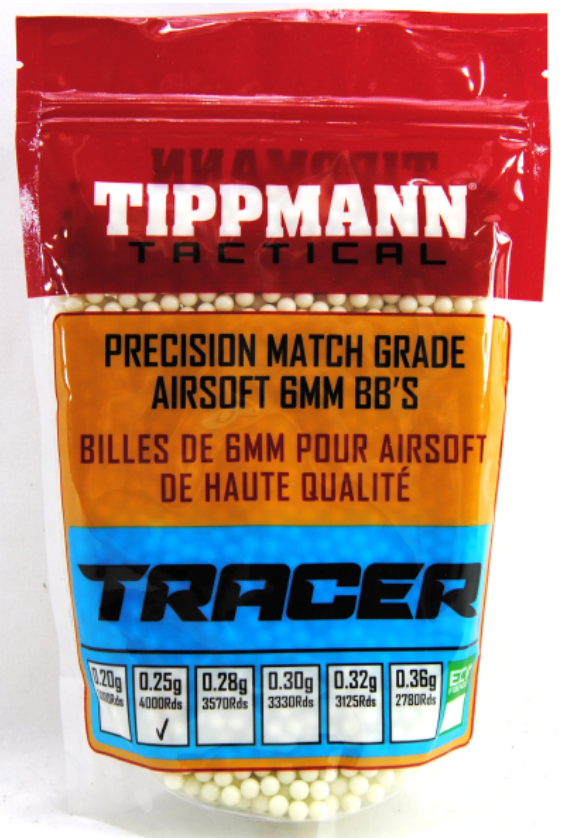 Tippmann Tactical - BB's TRACER Precision Match Grade Airsoft de 6 mm