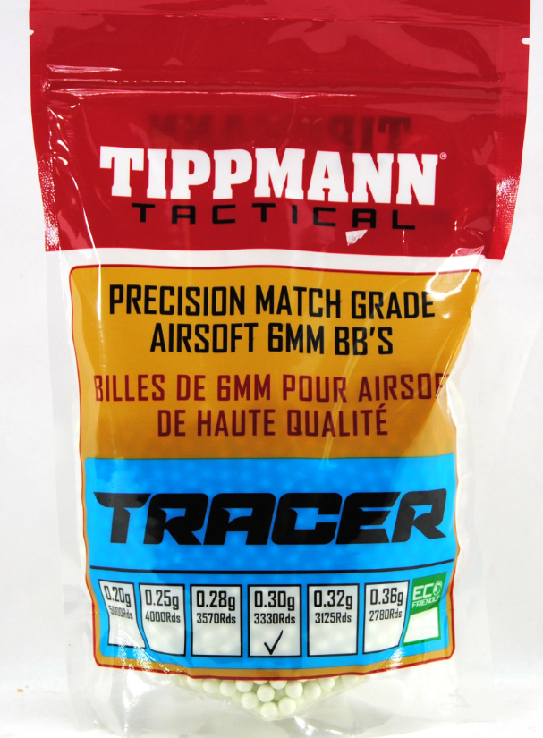 Tippmann Tactical - BB's TRACER Precision Match Grade Airsoft de 6 mm