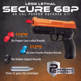 P2P Secure 68P Pepper Defense Kit