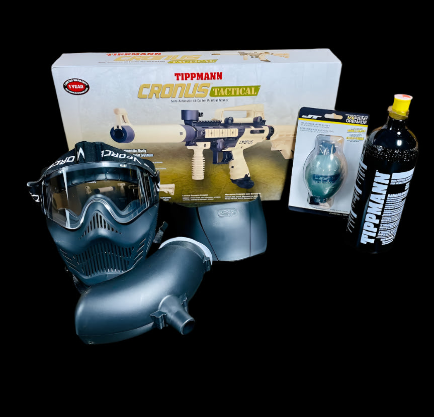 Tippmann Cronus Tactical Pak Black Ops Paintball Tippmann Cronus Tactical Pak Black Ops Paintball