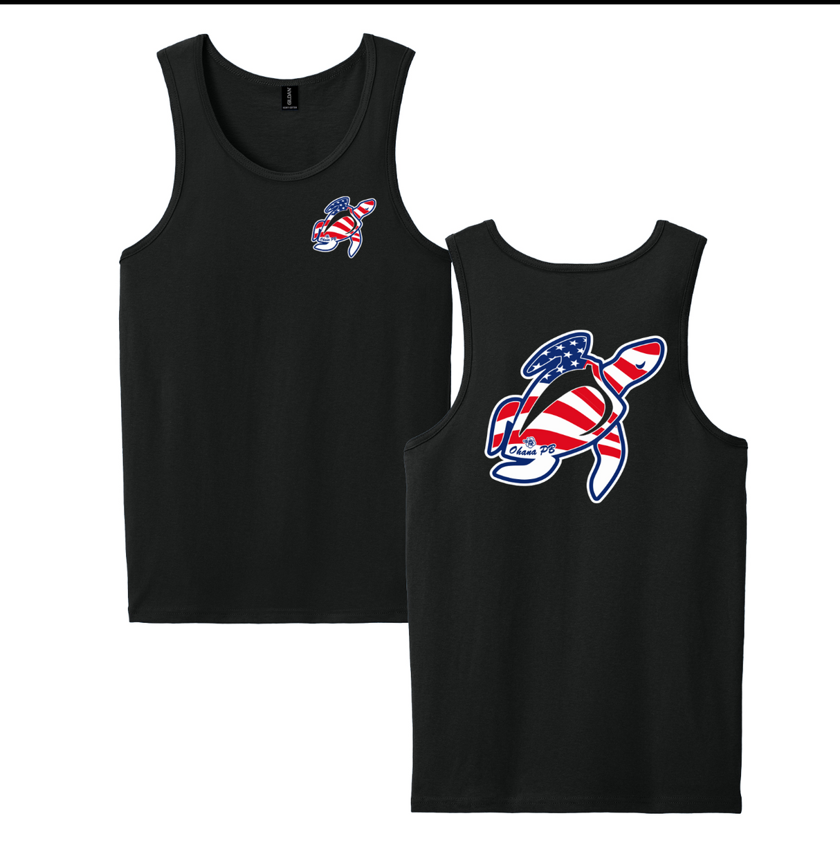 Ohana America Tank Tops
