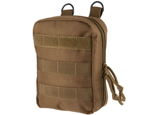 Lancer Tactical EMT Pouch 600d Polyester - Tan