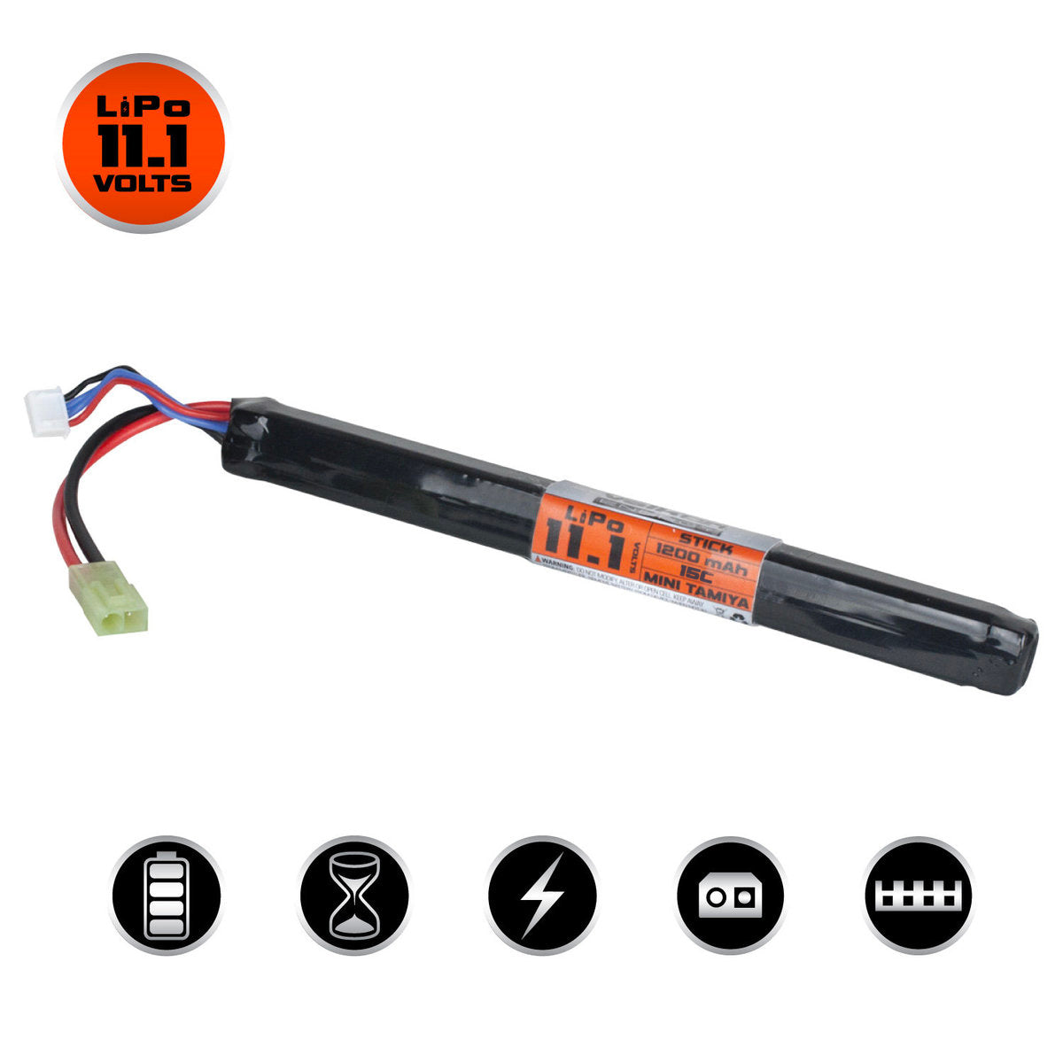 Valken 11.1V 1200mAh 30C