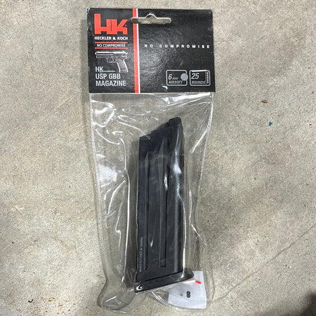 Elite Force HK Heckler &amp; Koch USP GBB Blowback Pistola BB de 6 mm Revista para pistola de Airsoft Capacidad para 25 balas 