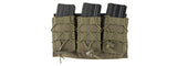 Lancer Tactical - Bolsa triple AR Mag Molle de nailon 1000D