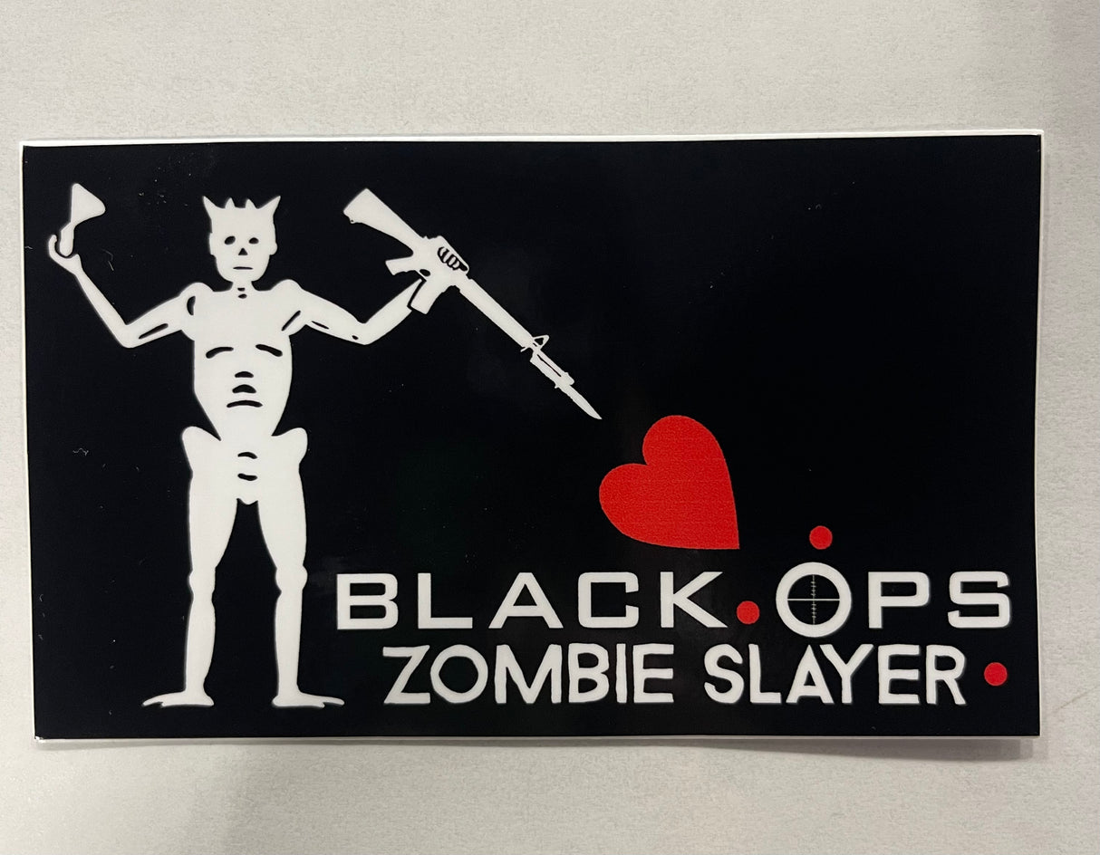 Zombie Slayer Sticker