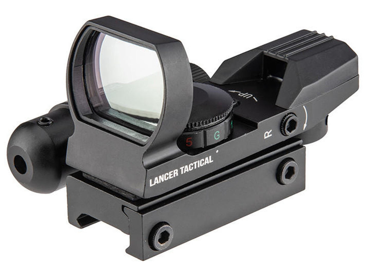 Lancer Tactical Red & Green Dot Sight W/Laser