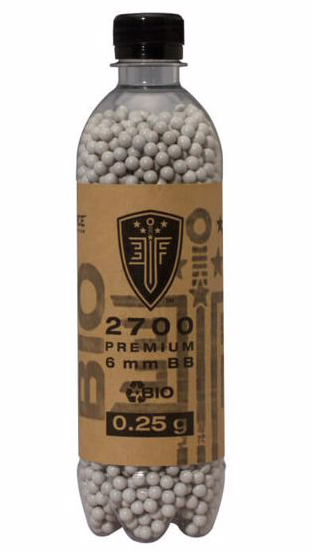 BIO Elite Force Premium 6 mm Airsoft BBS Munición 5000 unidades .20-.32 gramos 