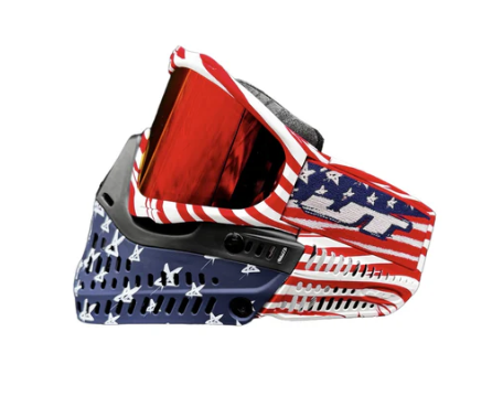 JT Spectra Proflex LE Goggle -Patriotic w/ Red Chromatic Thermal Lens